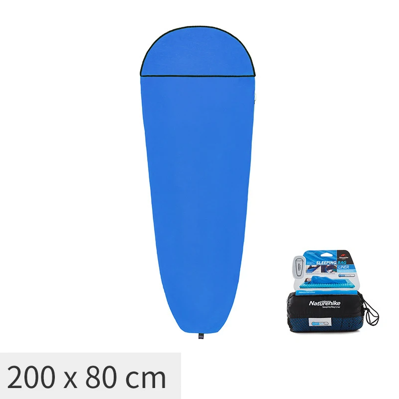 Envelope/Mummy Travel Bed Flat Sheet Sleeping Bag Liner Portable Outdoor Travel Bed Flat Sheet