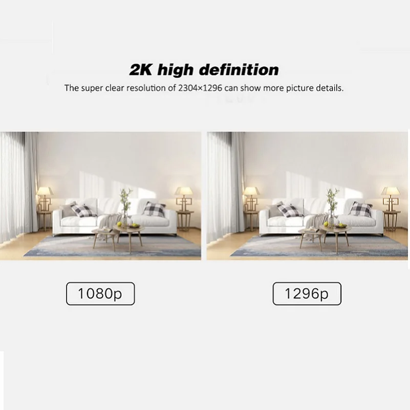 Xiaomi Smart Camera 2K 1296P Mi Home Security WiFi Video Webcam 180 Angle Night Vision AI Human Detection Baby Monitor ip Camera