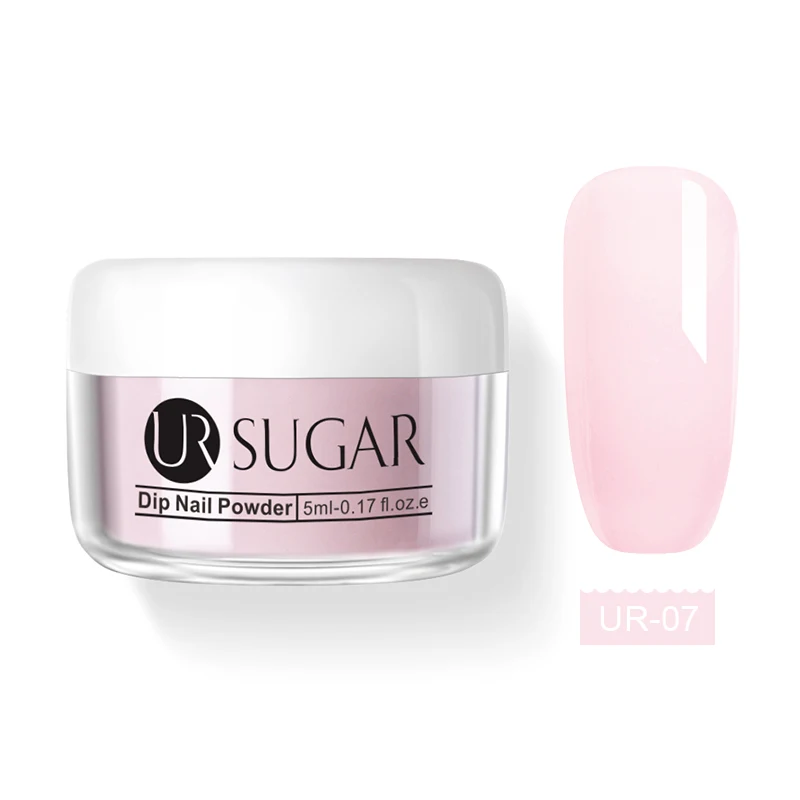 Ur Sugar 5 мл розовый окунутый акриловый порошок натуральный блеск для ногтей без лампы для лечения Dip порошок для ногтей Маникюр для дизайна ногтей - Цвет: Красный