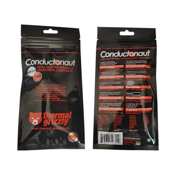 

Thermal Grizzly Conductonaut 1g Graphics card CPU GPU Cooling liquid metal Thermal Compound Cooler fan Thermal Grease 73 W/mk