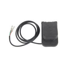 Электрический велосипед черный пластиковый скутер Quad ножной Дроссельный ускоритель A6HE