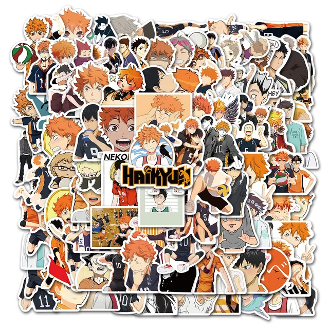 100pcs Anime Stickers Demon Slayer Hunter X Graffiti DIY Luggage Laptop Skateboard Phone Decal Sticker Toys 100pcs