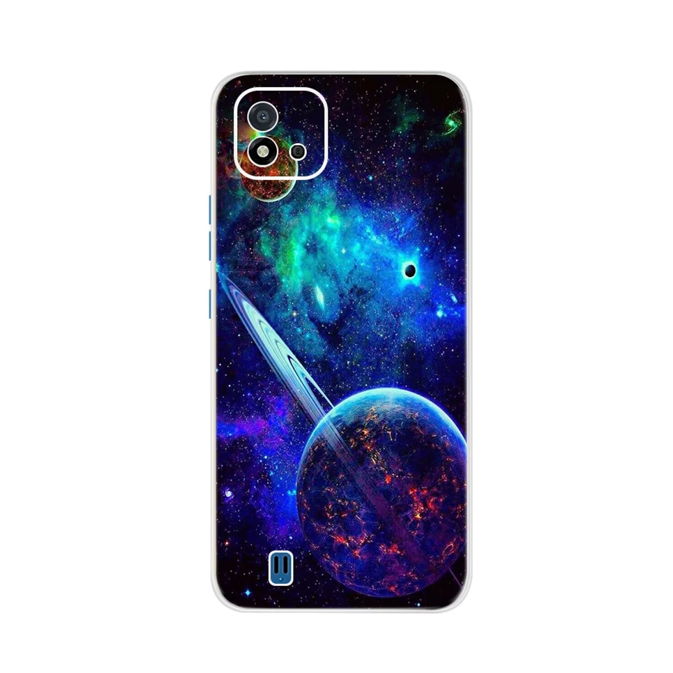 neck pouch for phone For Realme C11 2021 Case Cover Soft TPU Clear Back Shell Cartoon Cute Painting Slim Coque Fund For Realme C 11 RralmeC11 RMX3231 iphone waterproof bag