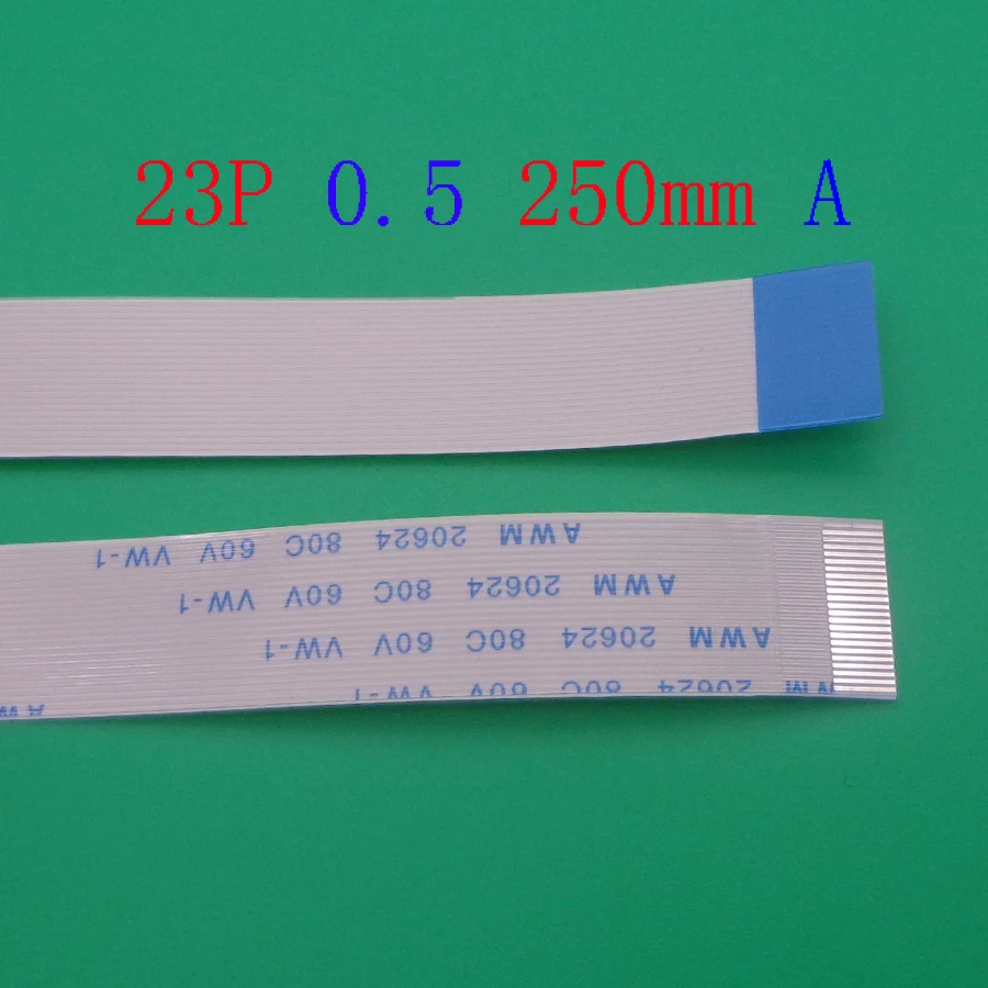 1 шт. 23pin FFC FPC плоский гибкий кабель 0 5 мм Шаг длина 250 ширина 12 AWM 20624 80C 60 в |