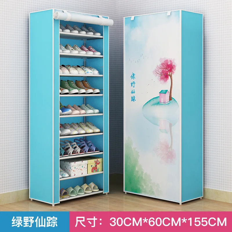 Dustproof 8 Layers 10 Layers Shoes Cabinet Shoe Rack Fabric Furniture Home Bedroom Dormitory Shoe Rack Organizer Ins Minimalist Dustproof 8 Layers 10 Layers Shoes Cabinet Shoe Rack Fabric Furniture Home Bedroom Dormitory Shoe Rack Organizer Ins Minimalist