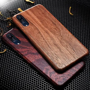 

Xiaomi mi 10 wood Case hard anti-knock for xiaomi mi note10 note 10 Pro back Cover wooden protective Case black color