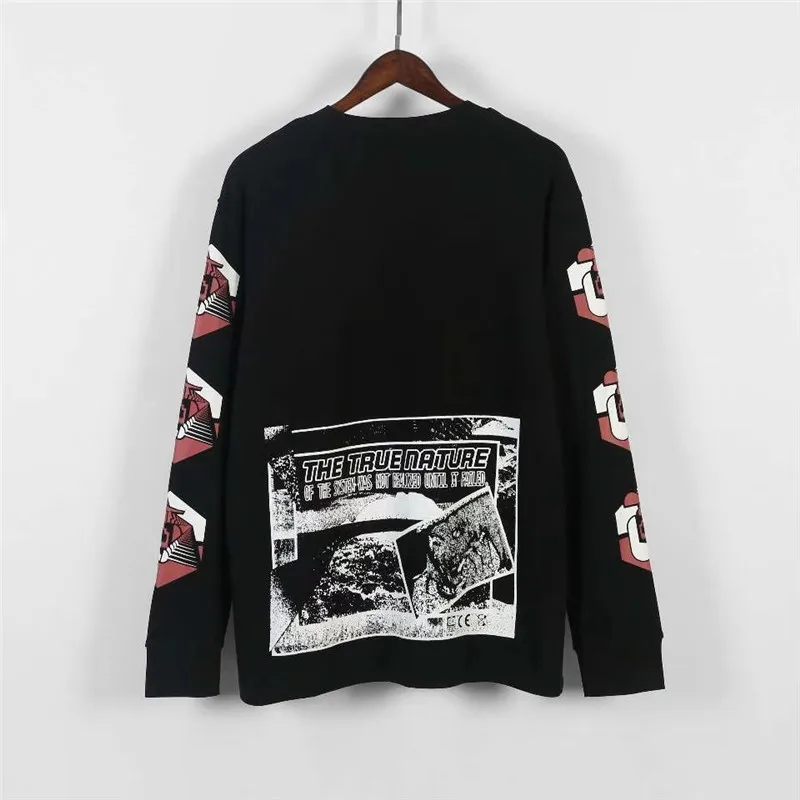 Синий Cav Empt толстовка с круглым вырезом для мужчин и женщин 1:1 высокого качества CAVEMPT C. E19AW толстовка с капюшоном