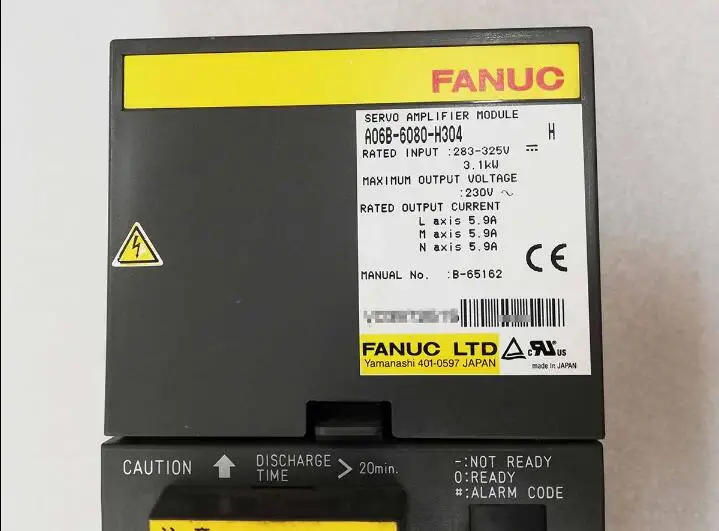 fanuc A06B-6080-H304 fanuc servo dirver servo amplifier for cnc machine tools fanuc A06B-6080-H304 fanuc servo dirver servo amplifier for cnc machine tools