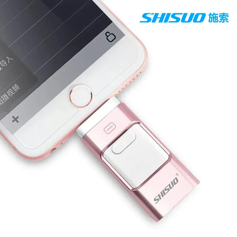 Стиль четыре в одном маленький скользящий usb-накопитель для Apple Android type-C мобильный телефон компьютер двойного назначения USB накопитель подарок на заказ
