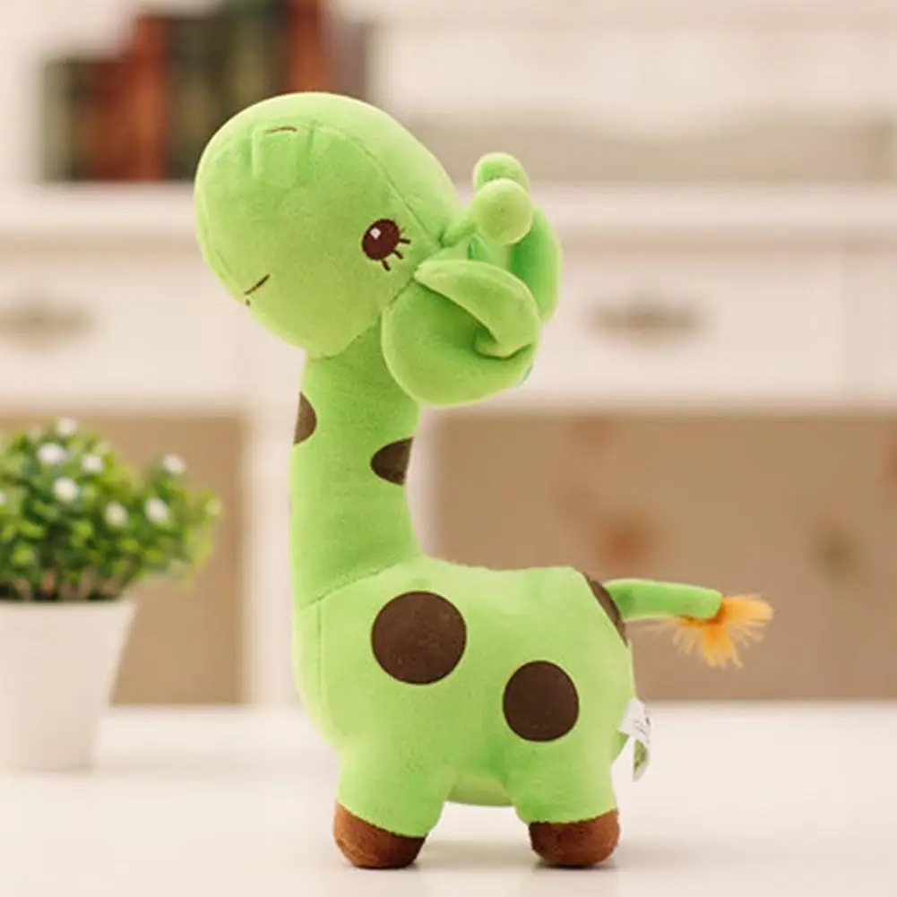 GloryStar Cute Cartoon Giraffe Shape Plush Doll Toy for Kids Girls Boys 4