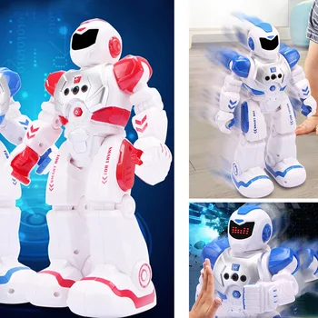 

Humanoid Robotics Kids Toys RC Smart Gesture Sensor Dance Robot programable inteligente electric Sing Remote Control Educational