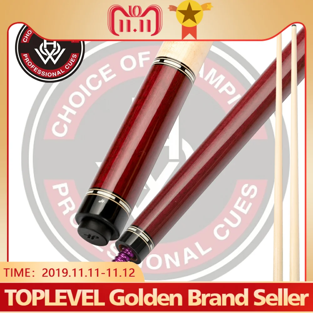

HOW CUE Official Store ZR-04K Billard Double Shafts 3C 3CX Carom Cue Korea 3 Cushion 12mm Tip 10 Pieces in 1 Tecnologia Shaft