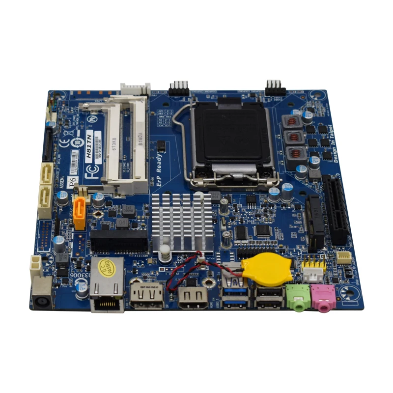 GIGABYTE GA H81TN все в одном полувысокий ультратонкий ITX материнская плата для
