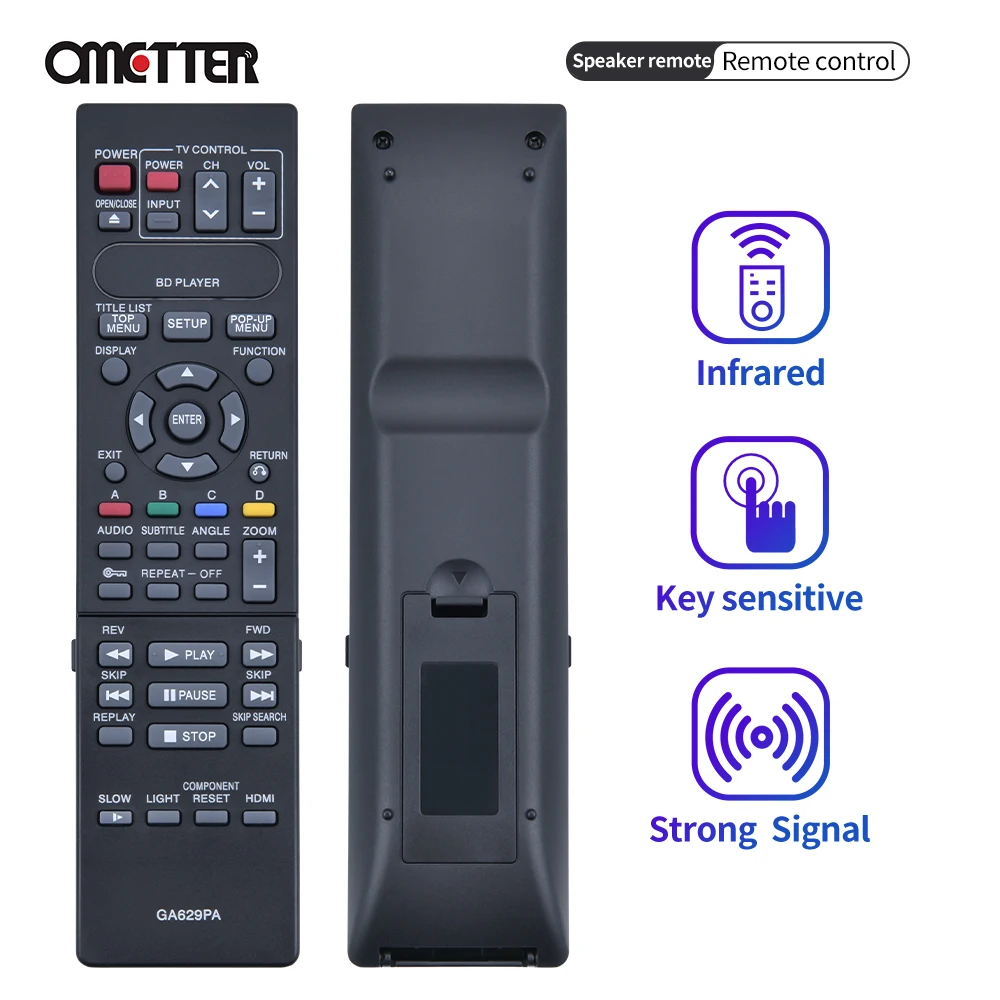 Подходит для Sharp GA629PA GA900PA GA717WJPA BD-HP80U Blu-Ray проигрыватель дисков дистанционный