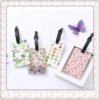 

1pc High Quality Women Travel Accessories Creative Baggage Boarding Tags Luggage Tag Suitcase ID Addres Holder Portable Label