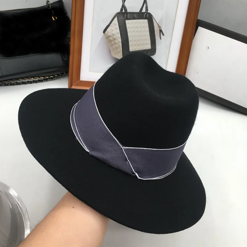 Fedoras M Sir Mark, шапка, британский Джокер, серия han, Ретро стиль, шляпы с широкими полями для мужчин и женщин, стильная шерстяная Новинка