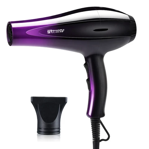 Power 3200w Ionic Blow Dryer Female Professional Hair Dryer Hot Wind Blow dryer Silent Gradient Styling Tool Comb Nozzle