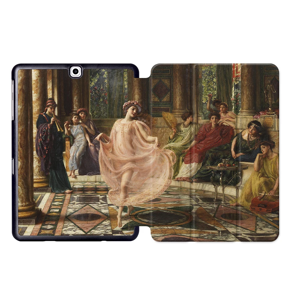SS08 MTT из искусственной кожи чехол для samsung Galaxy Tab A 9,7 дюймов SM-T550 SM-T555 SM-P550 SM-P555 Магнитная подставка чехол для планшета funda - Цвет: SS08
