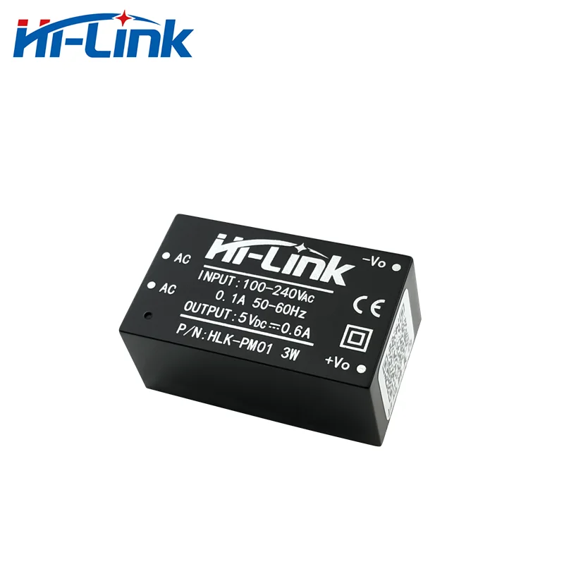 하이 링크 240 개/몫 HLK-PM01 220V 5V 3W 600mA 스텝 다운 절연 스위칭 전원 공급 장치 모듈 AC DC 컨버터