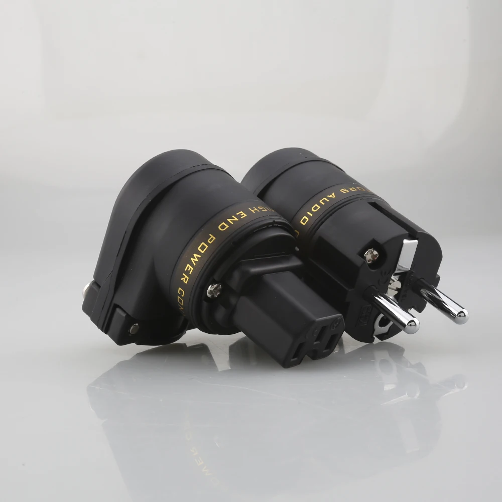 P-082 Male -Câble D'alimentation Audio Hi End Plaqué Rhodium US AC, En Cuivre De Qualité HIFI Et