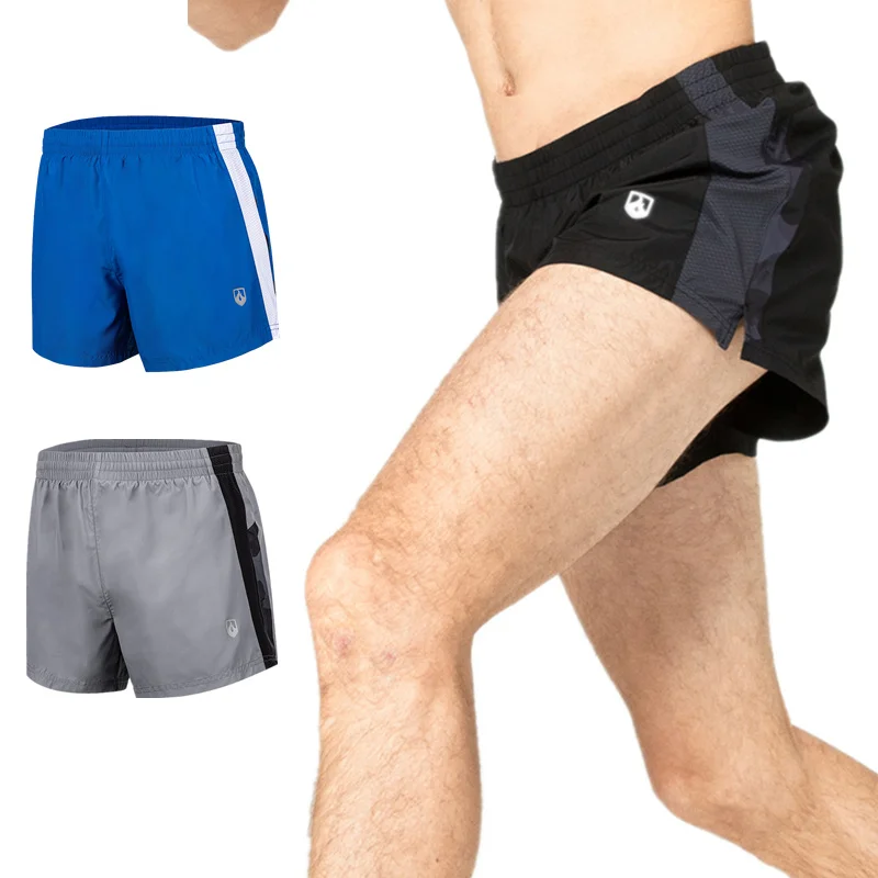 

Шорты для бега quбыстросохнущие мужские, Тренировочные Короткие штаны для марафона, дышащие леггинсы, Джоггеры для спортзала, спортивные шорты, Мужская пляжная одежда