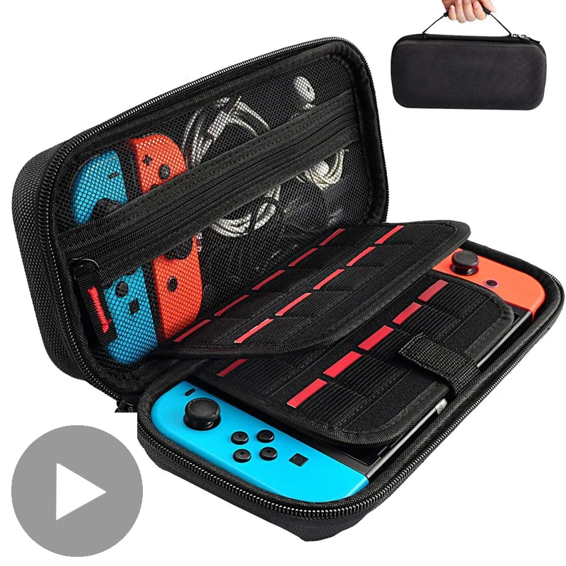 

Storage Bag Pouch For Nintendo Switch Carrying Case Accessories Cover Game Console Control Protection Travel Transport Coque Sac