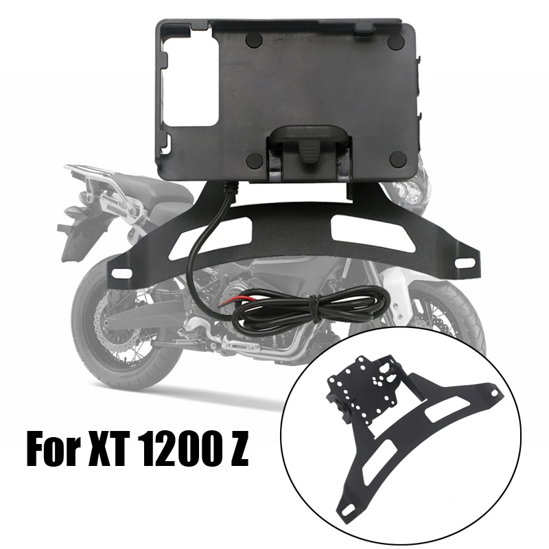 

Кронштейн для навигатора мотоцикла YAMAHA XT1200Z XT 1200 Z 11-16, Портативный gps-навигатор, зарядное устройство usb, держатель для навигации телефона