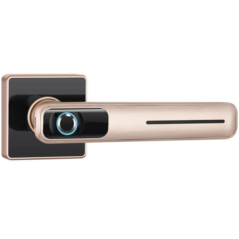 

Anti Theft Fingerprint Lock Sensitive Smart Electronic USB Charging LED Indicator With Keys Home Biometric Office Door Security