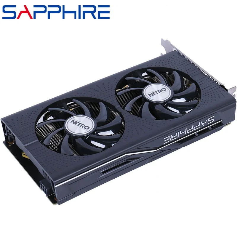 Видеокарты SAPPHIRE RX 460 4 Гб видеокарта 128 бит GDDR5 для карт AMD RX 400 серии VGA RX460 4 Гб DisplayPort HDMI DVI б/у