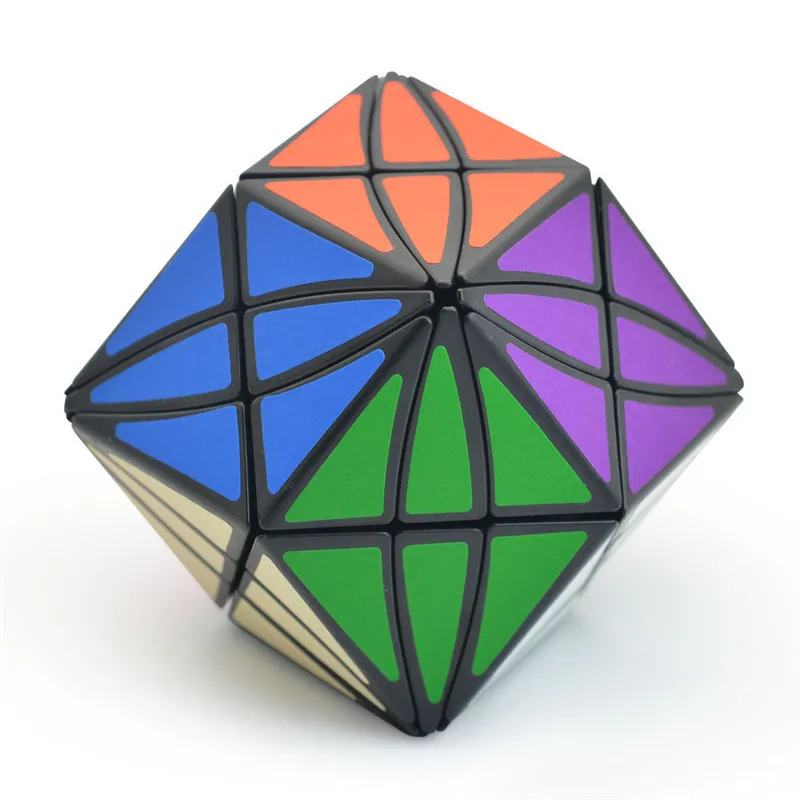LeFun Hawk Eye углеродное волокно 3x3x3 Octahedron волшебный куб безопасный АБС-пластик быстрый ультра-Гладкий 3x3 скоростной Головоломка Куб детские игрушки подарок
