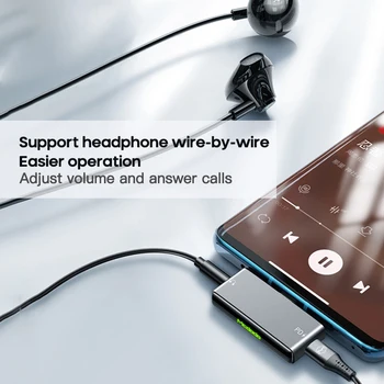 

3.5mm Jack to Earphone AUX Connector audio interface Headphone Charging Dual Adapter Splitter Converter dex For iPhone XS X 7 8