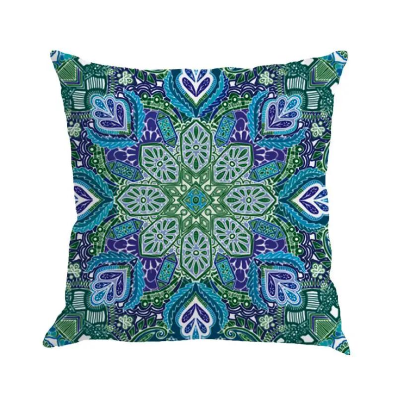 Распродажа цена наволочка из хлопка и льна красивый узор Декор|Наволочка| |