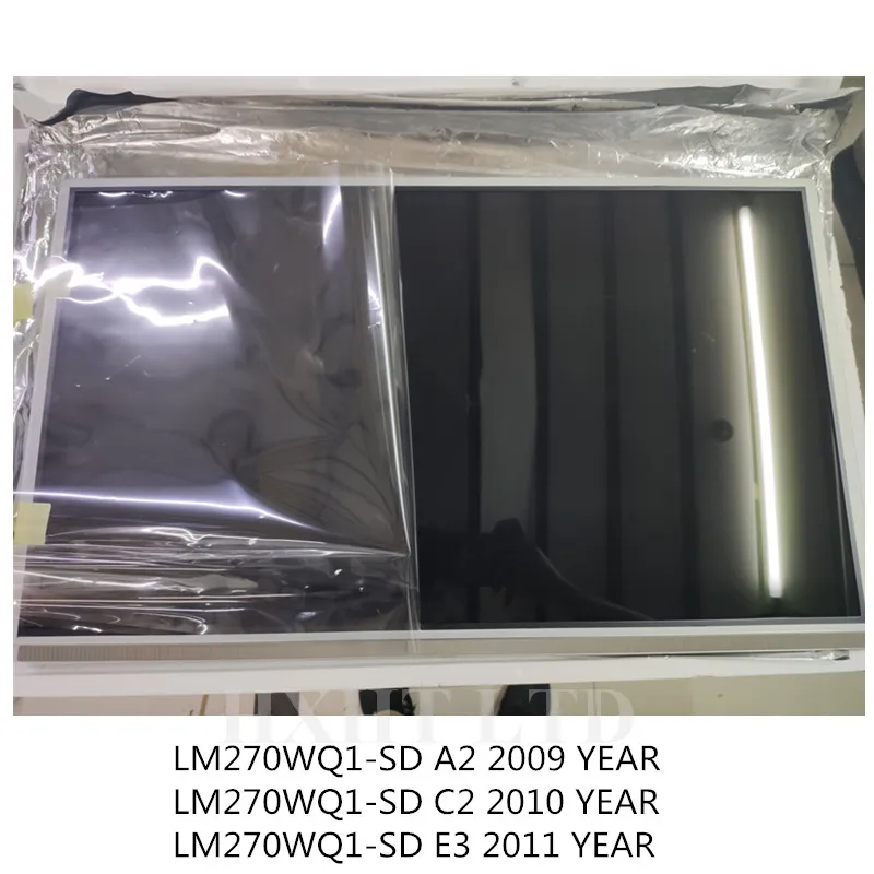 original A1312 LCD Screen For iMac 27" 2009 2010 2011 LM270WQ1-SD E3 A1312 LCD Display Panel LM270WQ1 SD E3 Fully Tested
