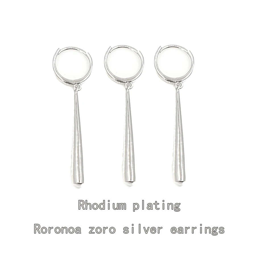 Earrings for Roronoa zoro cosplay One piece cosplay earrings 3