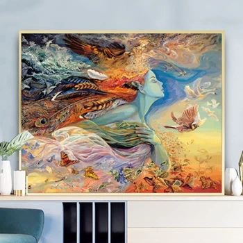 

Pianting By Number Girl Hand Painted Painting 40x50CM Figure Art Paint By Numbers Drawing On Canvas Gift Kits Home Decoration