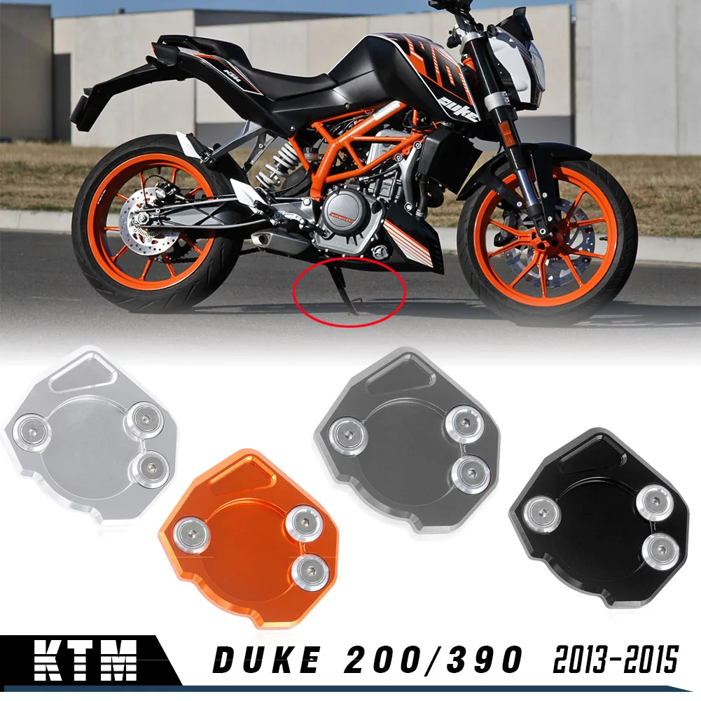 Аксессуары для мотоциклов 200DUKE 390DUKE Подножка для боковой подставки увеличенный удлинитель для 2013- KTM Duke 200 390