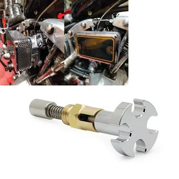 

Custom Chrome Cross Enrichener Choke Knob ASSY For S & S Super E, B And G Carbs