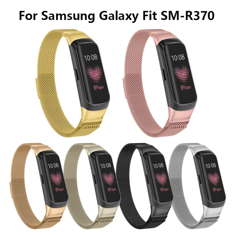 S/L браслет из нержавеющей стали для samsung galaxy fit SM R370 часы металлический браслет ремешок для samsung galaxy fit SM-R370