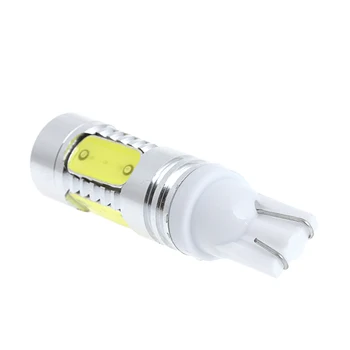

T10 7.5W W5W 5SMD COB Car LED Lamp Signal Light Width License Plate Bulb E7CA