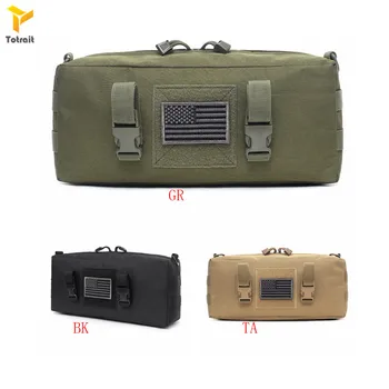 

TOtrait Outdoor Tactical sport Bag large sundry receive bag Hunting Hiking Camping Travel Sport Bag type soft wear belt Backpack