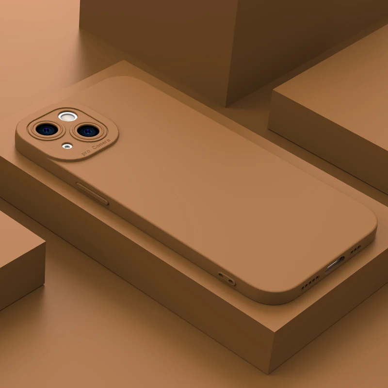 Coque complète antichoc originale en silicone liquide pour Xiaomi 11 Pro Mi 10 Pro Mi 10T Lite K30 K40 Pro_voghion.com