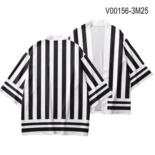 hf-650 Demon Slayer Kimetsu no Yaiba 3D Printing Japanese Anime Kimono Haori Yukata Cosplay Women/Men Summer Casual Cool Streetwear - Цвет: hf-650
