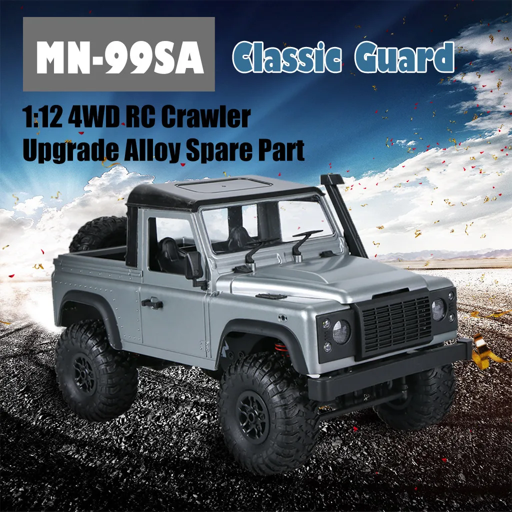 

HIINST MN-99SA 2.4G 1/12 4WD RTR Military Crawler Off-Road Buggy Pickup RC Car Includes 1/2/3 original batteries