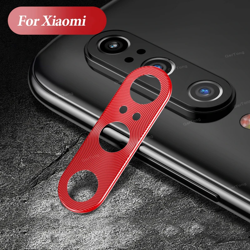Red Защитный чехол для объектива камеры Xiaomi mi 9 SE 8 mi 9 mi 8 SE кольцо покрытие алюминия крышка для камеры защитный чехол для кольца - Цвет: Red