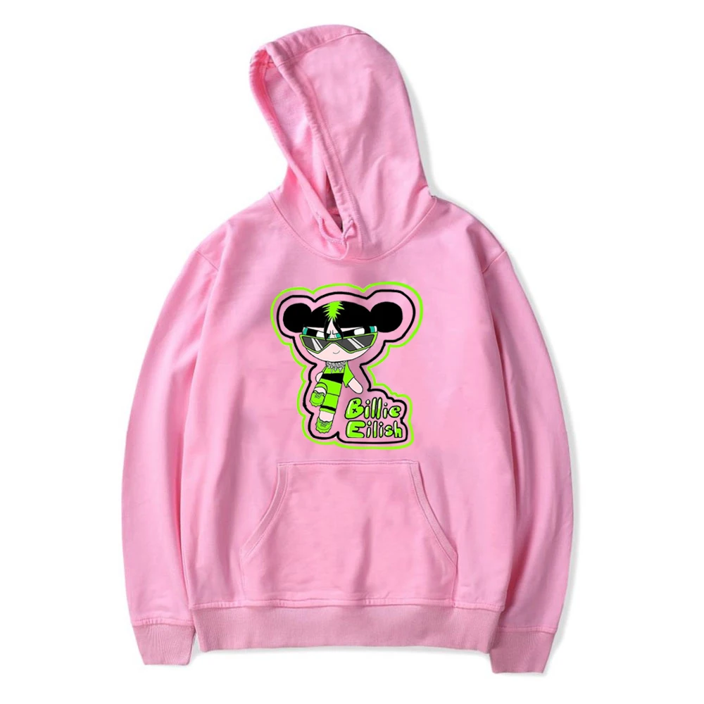 Hoodies 7 Billie Eilish/толстовки с капюшоном для девочек; сезон весна-осень; повседневные толстовки с капюшоном для девочек; детские пальто с длинными рукавами; свитер для девочек; одежда для детей; Лидер продаж - Цвет: Hoodies 7
