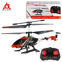 

Sky Rover RC Mini Infrared Gyro-Balanced Stealthy Helicopter 3 Channels 6-Way Control Remote Control Dron Toys For Kids Gifts