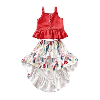 

Princess Kids Baby Dress For Girls Wedding Dress Sleeveless Party Birthday Dress For Girl Summer Dresses