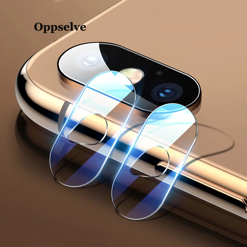 Закаленное стекло для объектива задней камеры iPhone 8 7 Plus XR X XS Max 11 прозрачная
