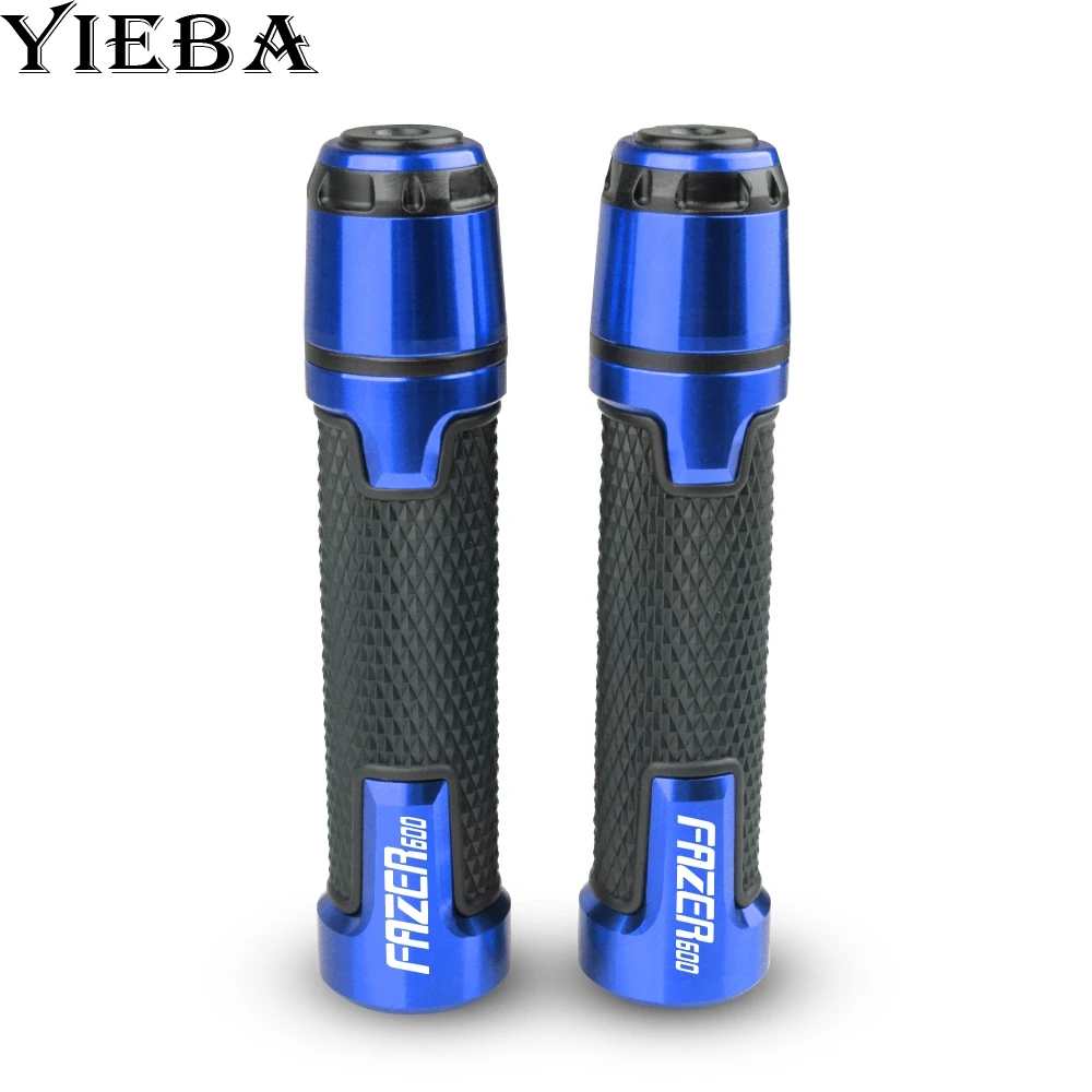 Для мотоцикла HONDA ЧПУ руль ручной ручки Ручка для Yamaha FAZER600 фазер 600 FAZER-600 1998-2003 2000 2001 2002 - Цвет: Синий