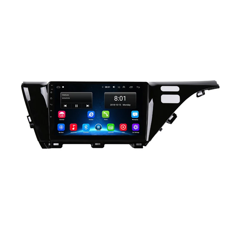 10," 2.5D ips экран Android 9,1 автомобильный DVD gps Видео плеер для Toyota camry головное устройство Радио Стерео навигация bluetooth wifi